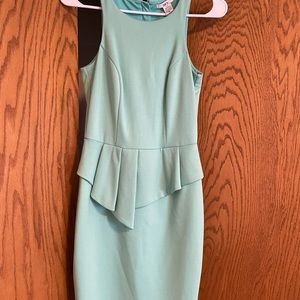 bar III Light Turquoise Sheath Dress Size XS